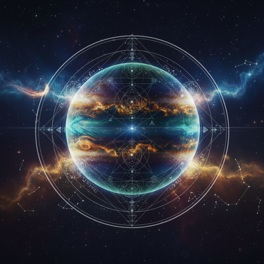 The Magician — Sacred geometry with Jupiter
